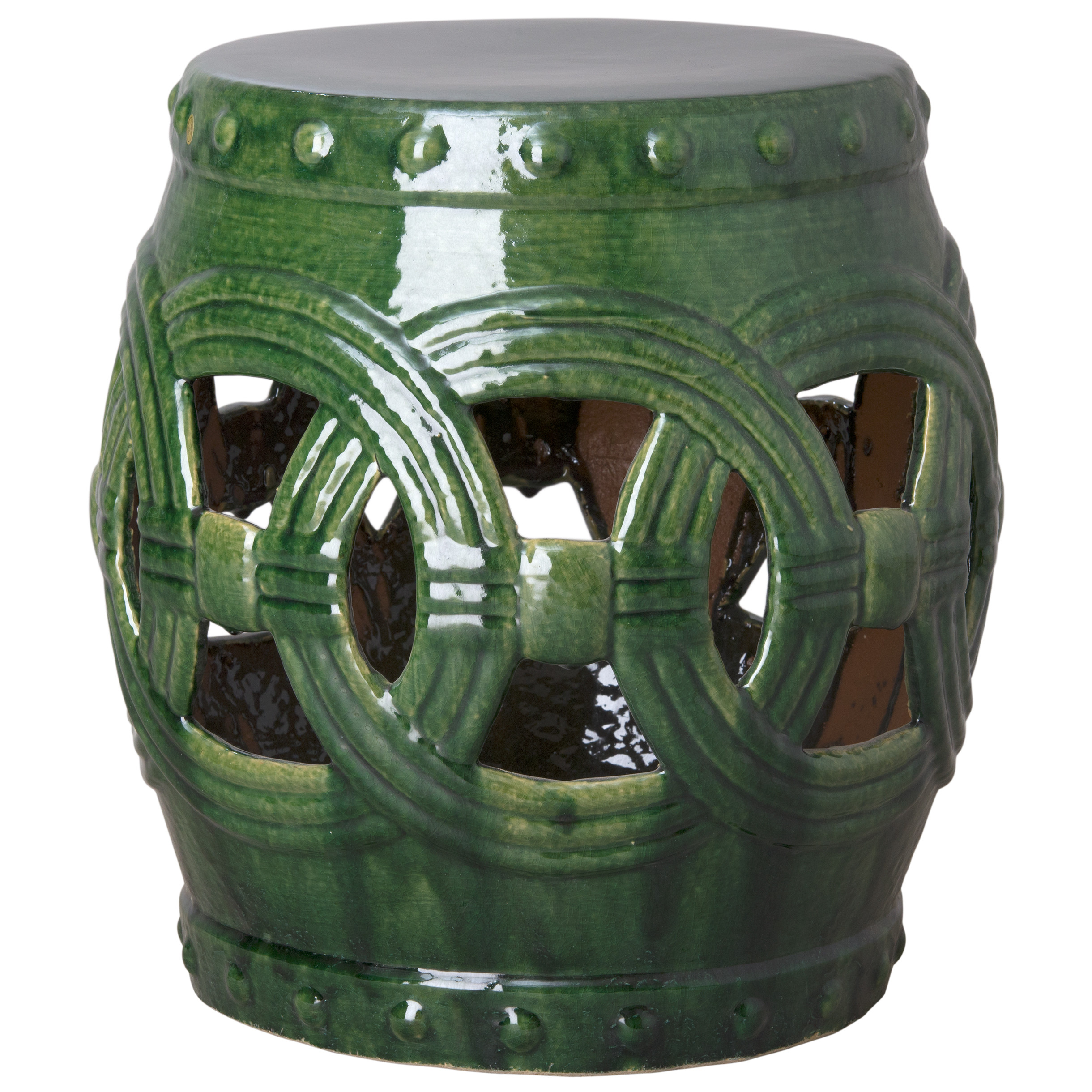 21 in. Eternity Garden Stool