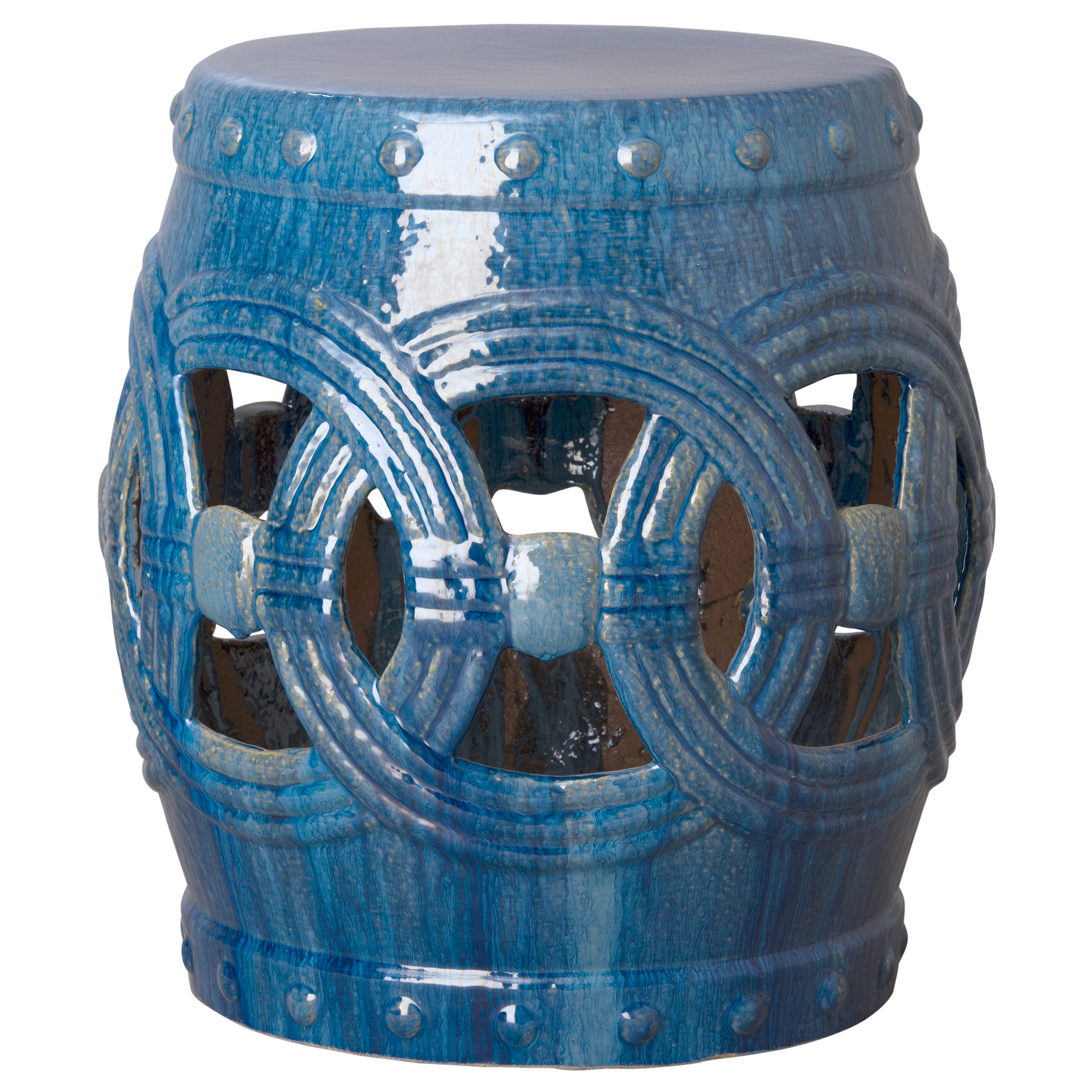 21 in. Eternity Garden Stool