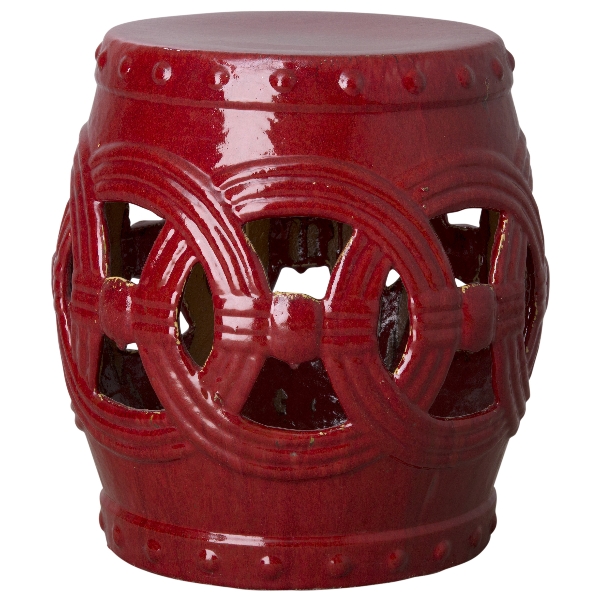 21 in. Eternity Garden Stool