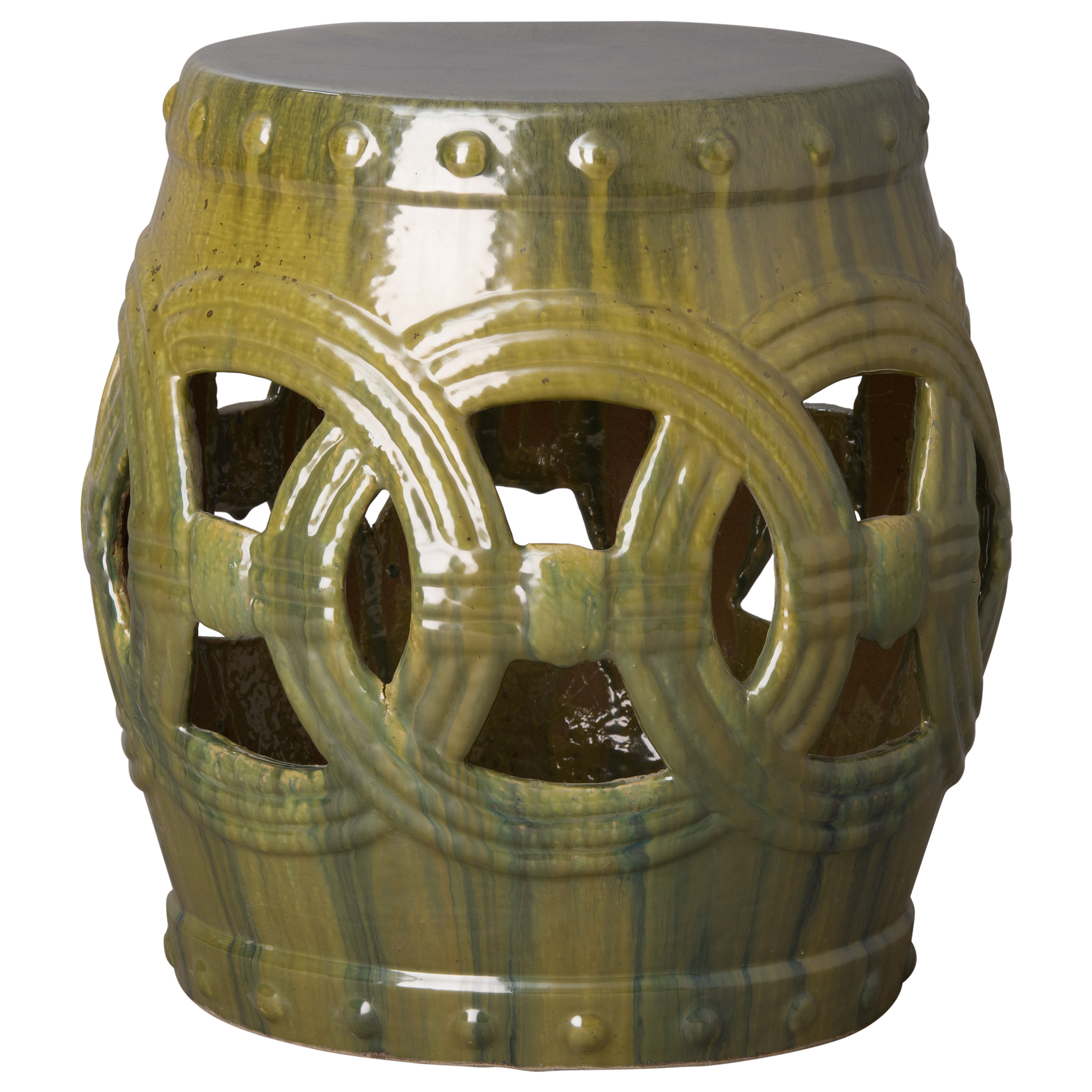 21 in. Eternity Garden Stool