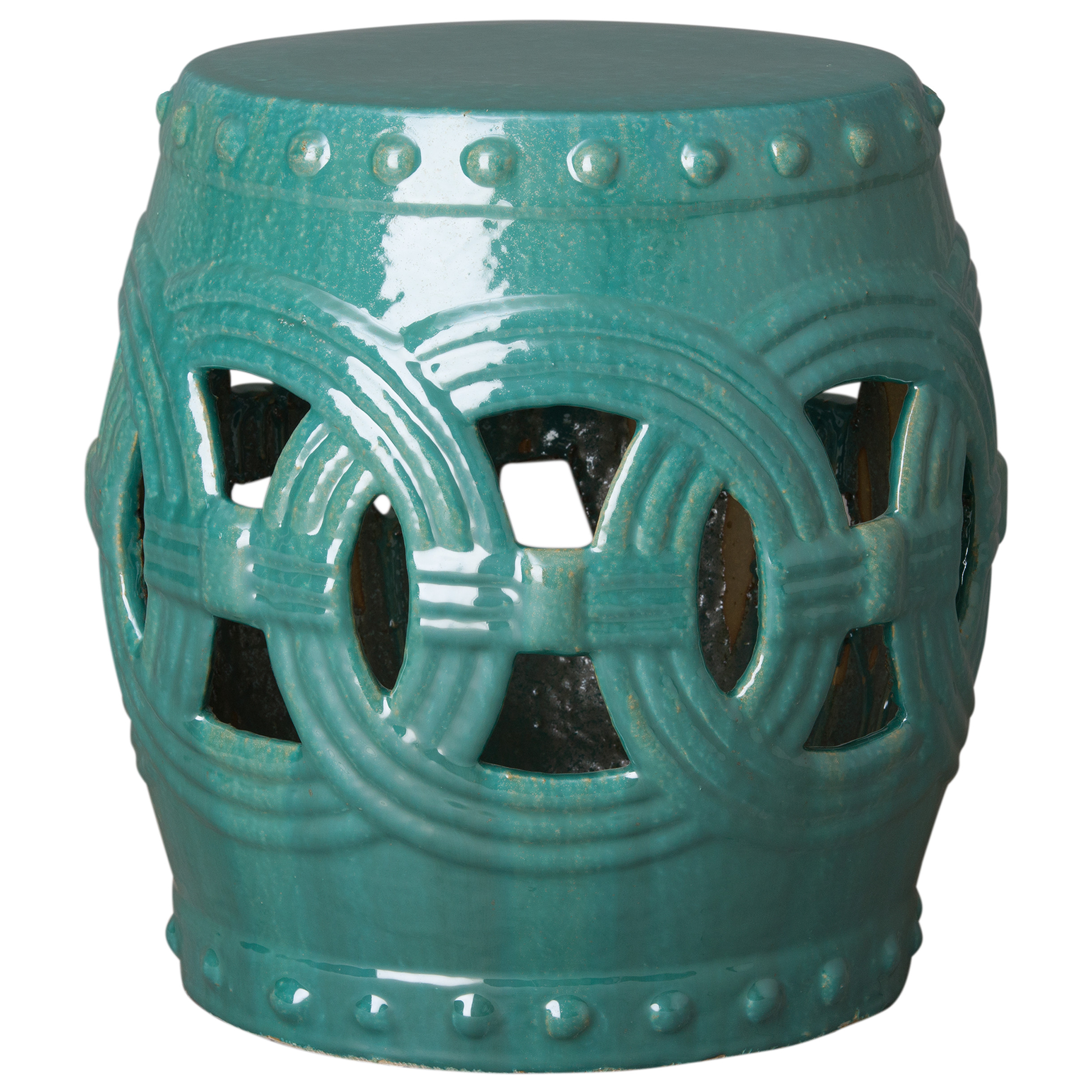 21 in. Eternity Garden Stool