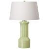 Intrepid 33.5 in. Apple Green Ceramic Lamp