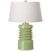 Jag 31 in. Apple Green Ceramic Lamp