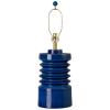 Jag 31 in. Blue Ceramic Lamp