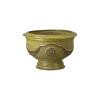 Anduze 10 in. French Yellow Ceramic Planter