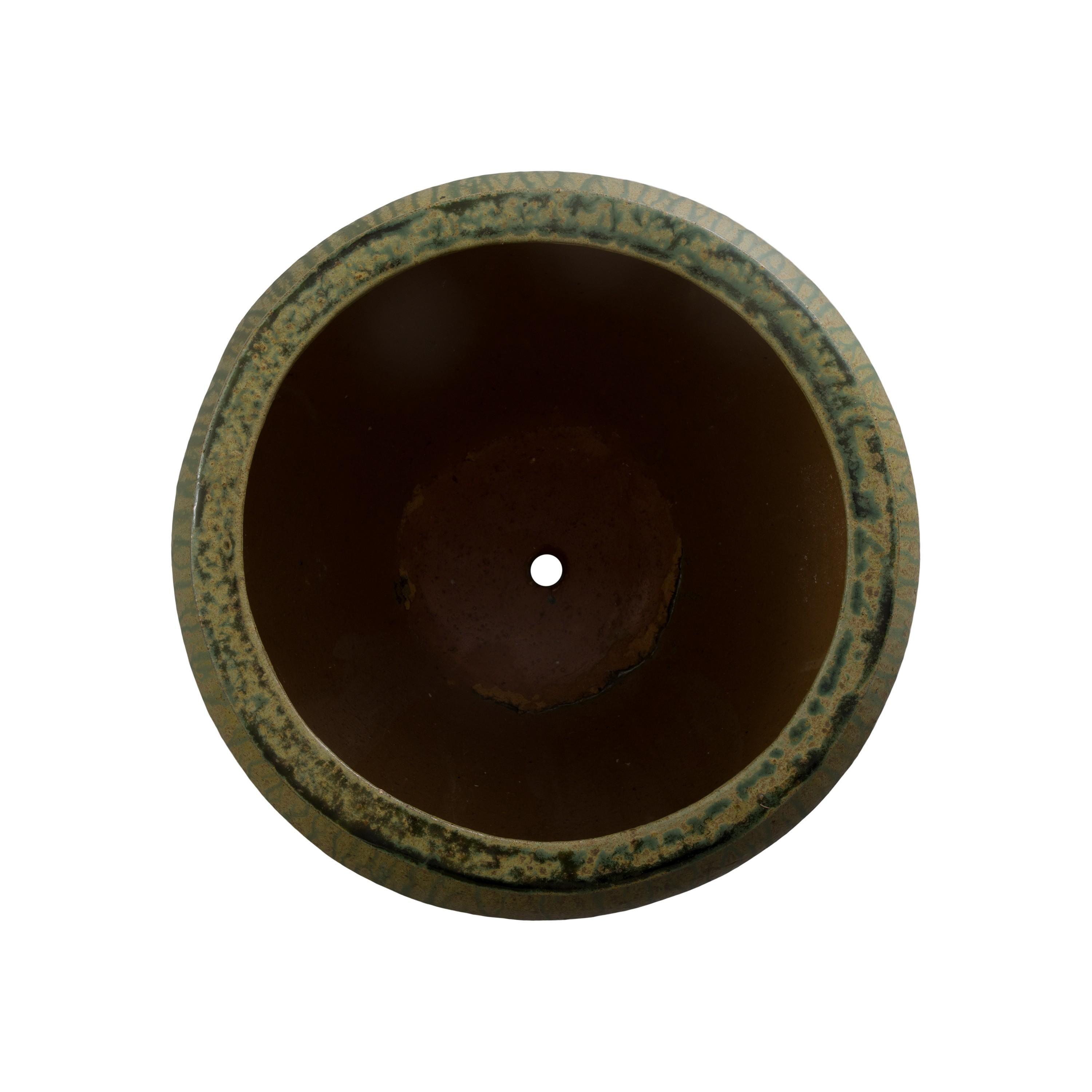 Urge 20.5 in. Distressed Antique Ceramic Planter