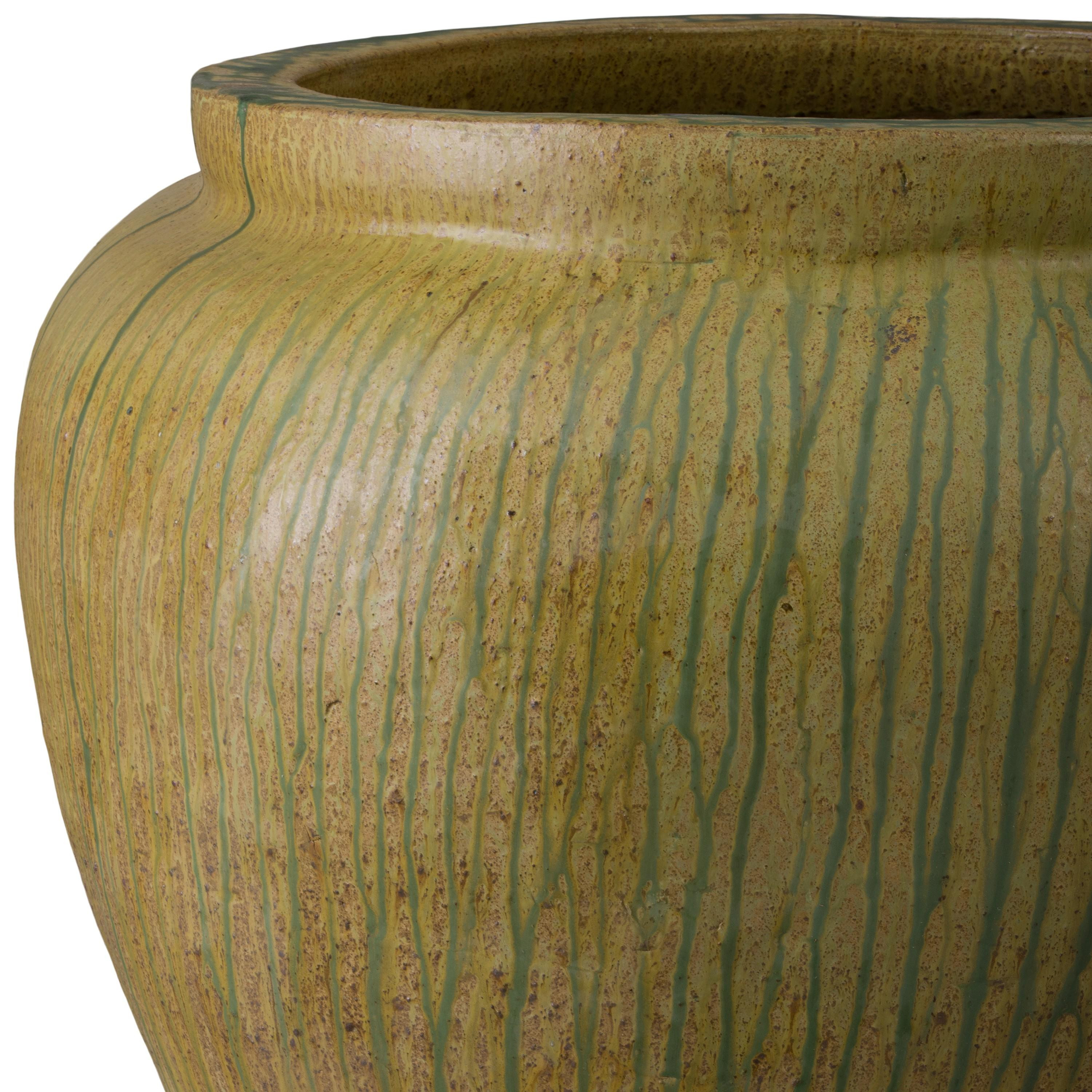 Urge 31.5 in. Distressed Antique Ceramic Planter