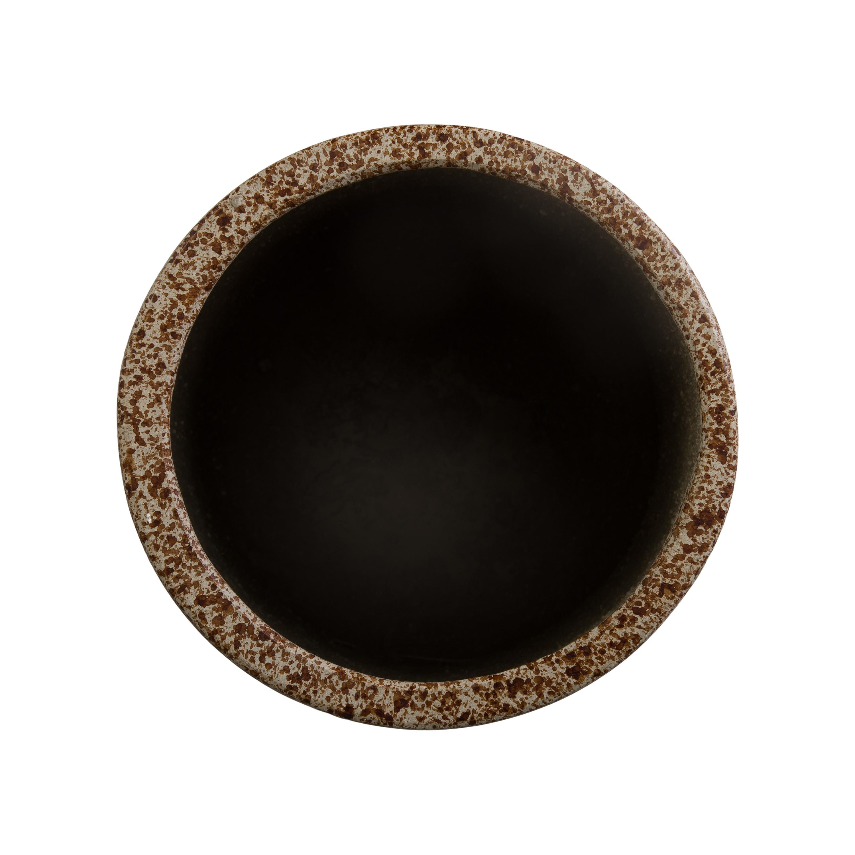 19 in. Moss Terrazzo Umbrella Stand