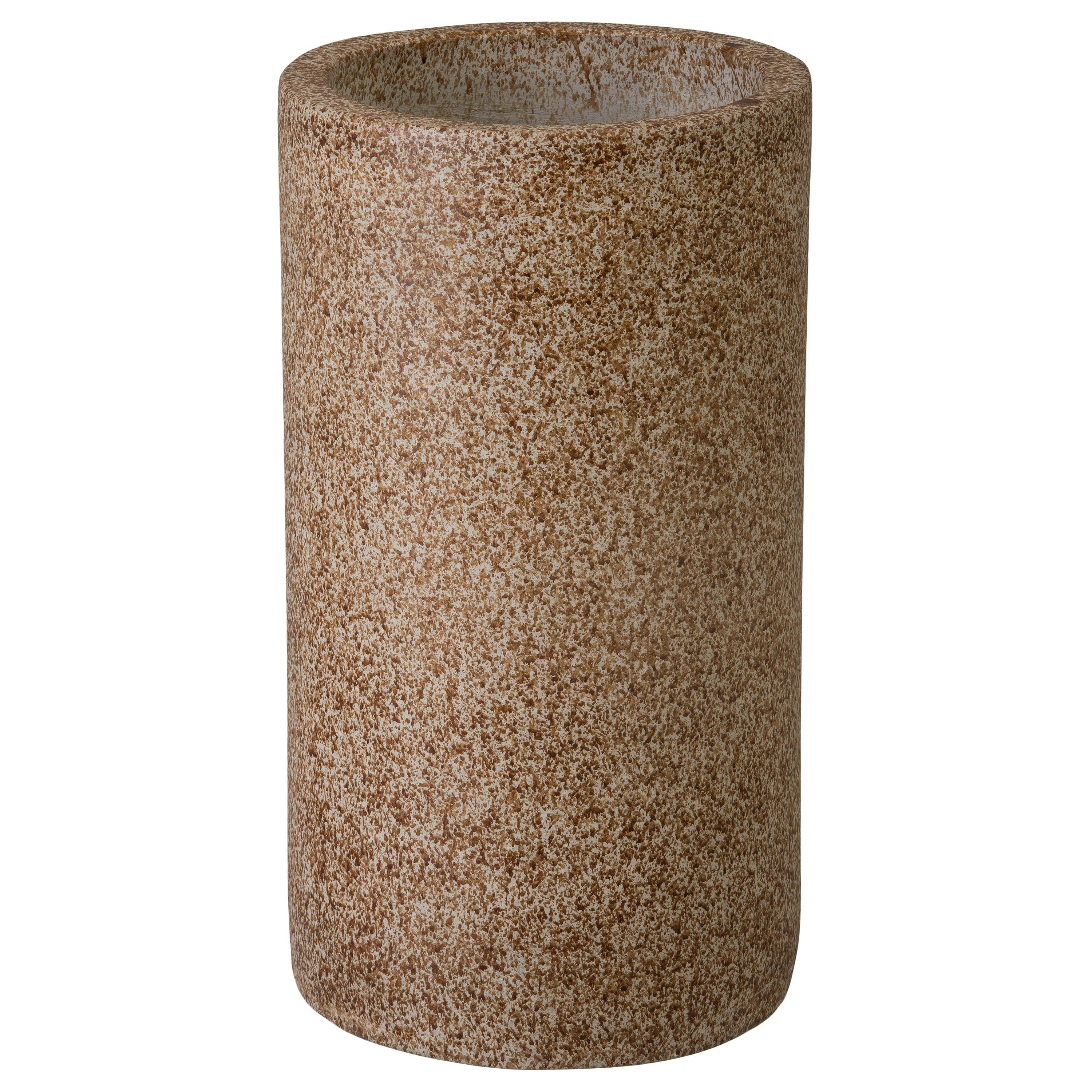 23 in. Moss Terrazzo Umbrella Stand