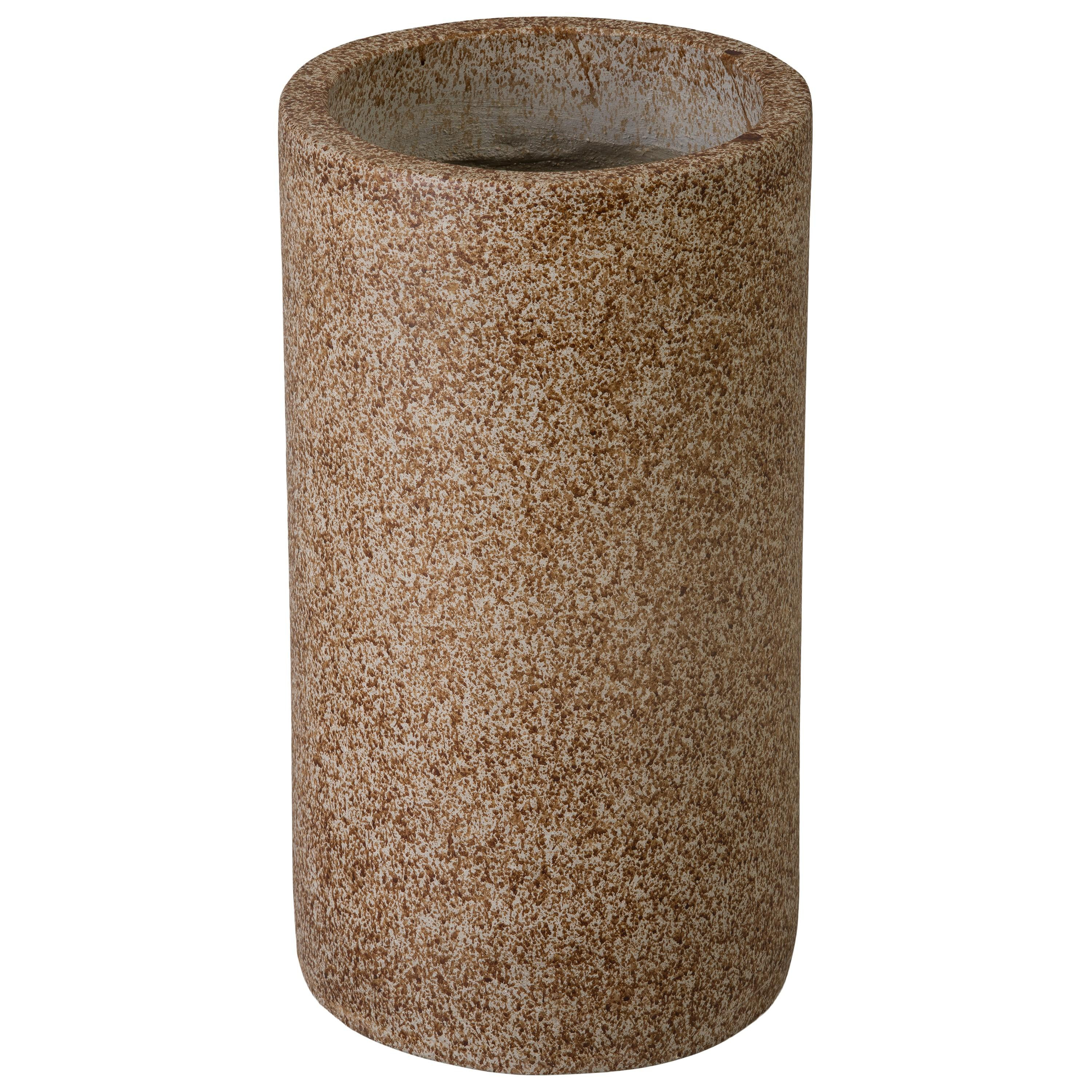 23 in. Moss Terrazzo Umbrella Stand