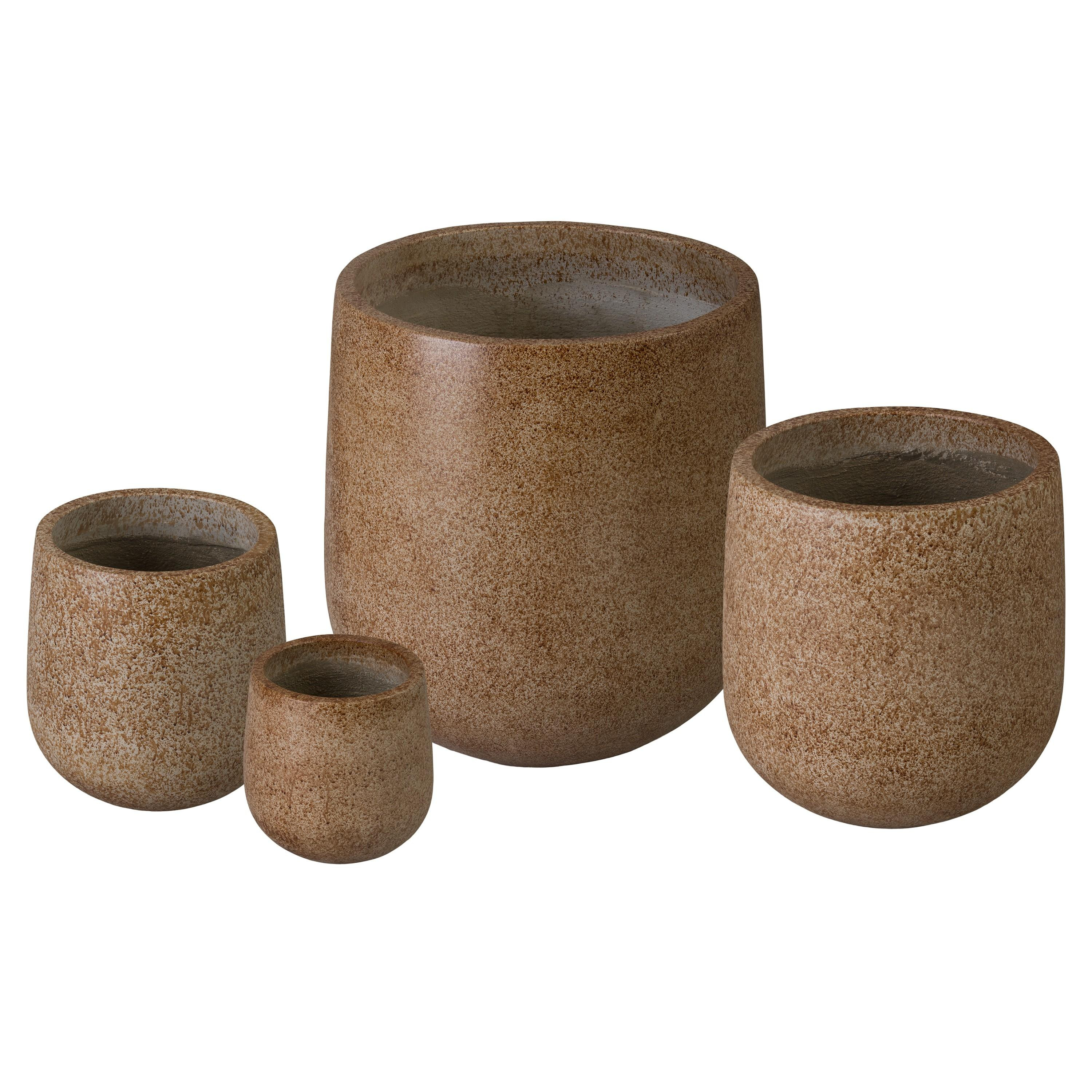 Set of 4 Opus Terrazzo Planters