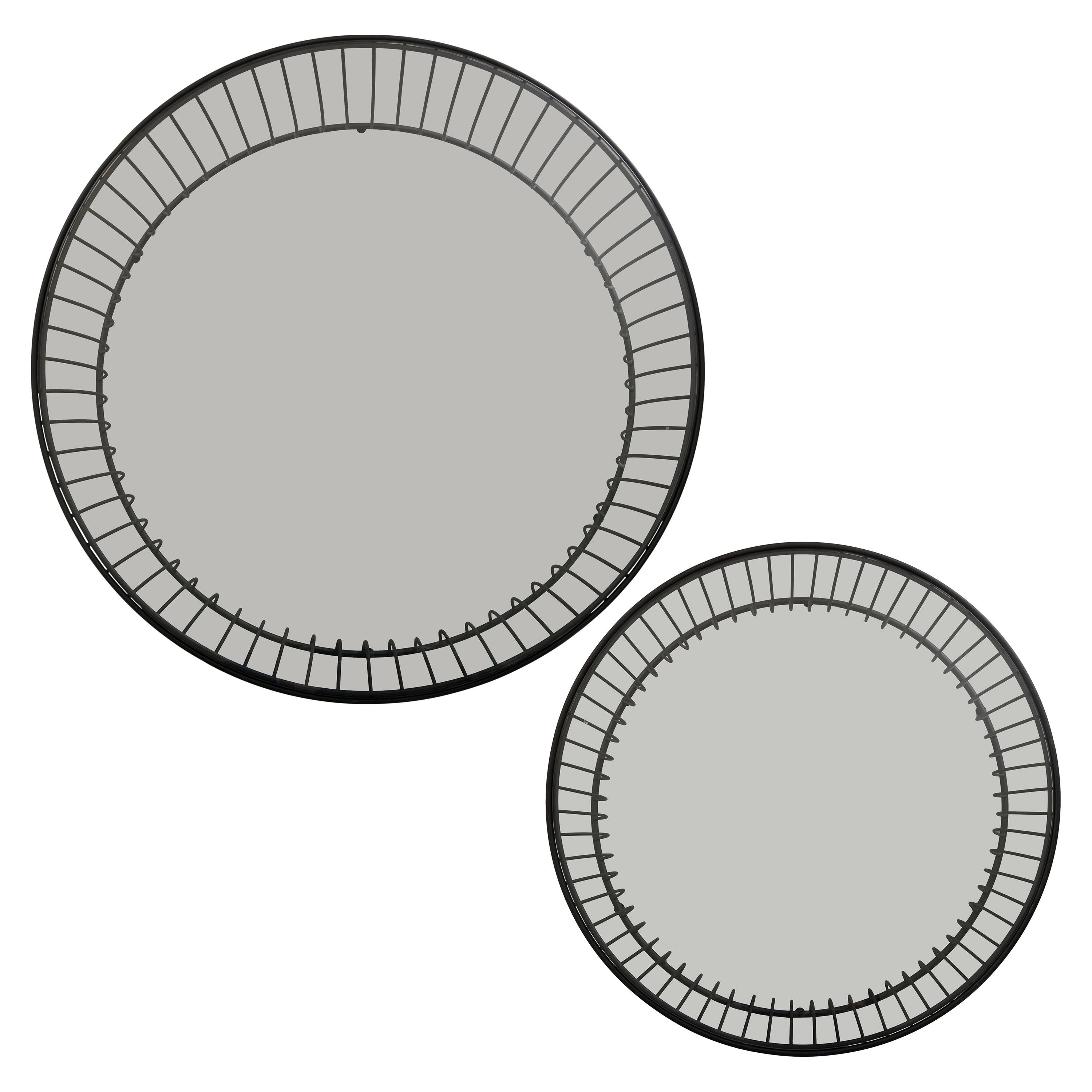 Cage Set of 2 Round Coffee Tables