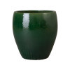 Ossal 19 in. Green Ceramic Planter