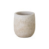11 in. Round Reef White Ceramic Planter