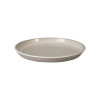 13.5 in. White Ceramic Saucer