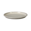 15.5 in. White Ceramic Saucer