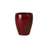 Ossal 13 in. Red Ceramic Planter