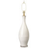 Bottle 45 in. White Ceramic Lamp