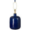 Jug 32 in. Blue Ceramic Lamp