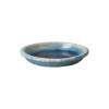 12 in. Blue Snow Ceramic Saucer