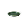 8 in. Green Ceramic Saucer