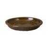 14 in. Moss Java Ceramic Saucer