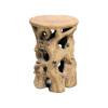 19 in. Tree Trunk Stool