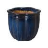 14 in. Scalloped Ceramic Planter