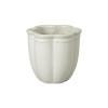 10 in. Scalloped Ceramic Planter