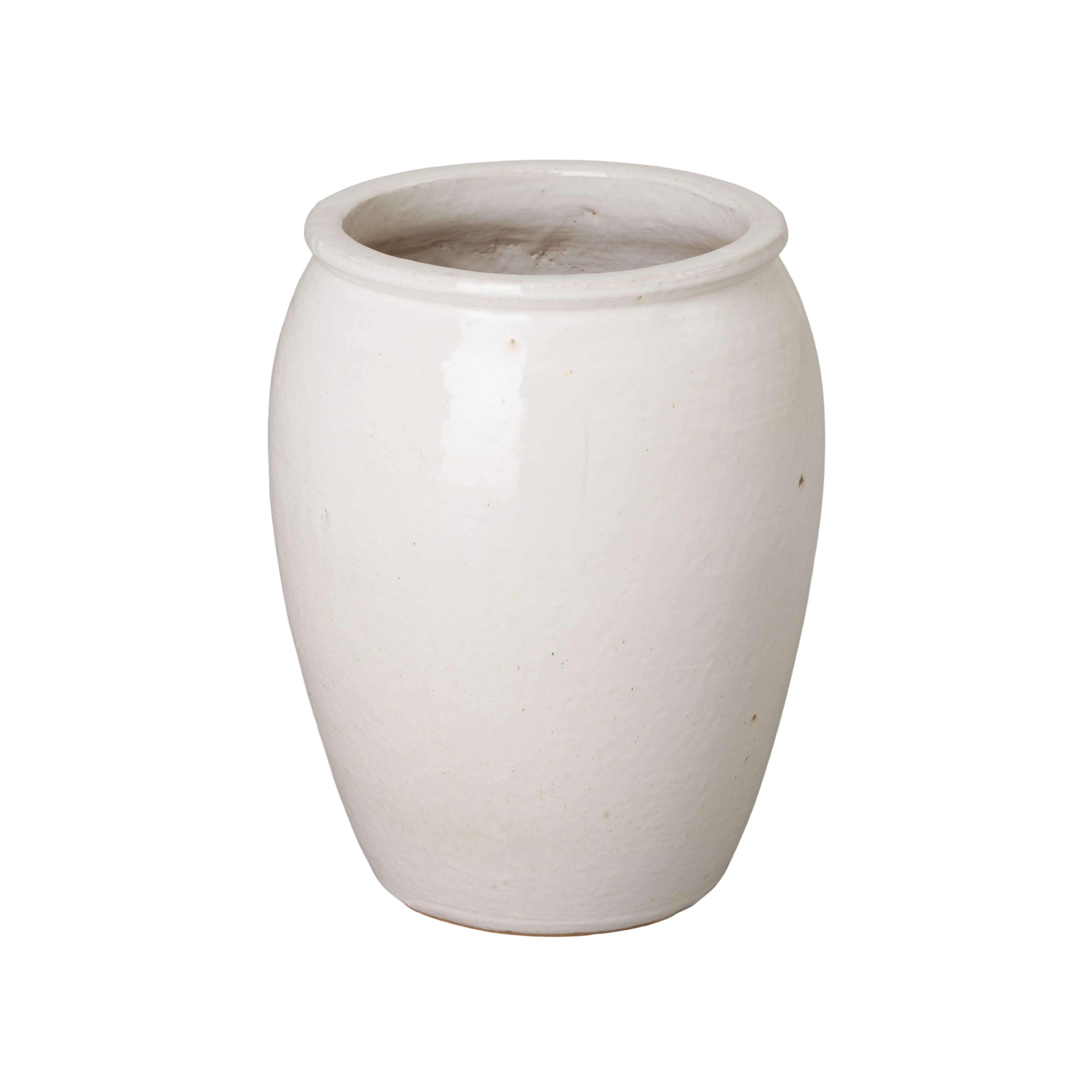 20 in. Tall Ceramic Planter