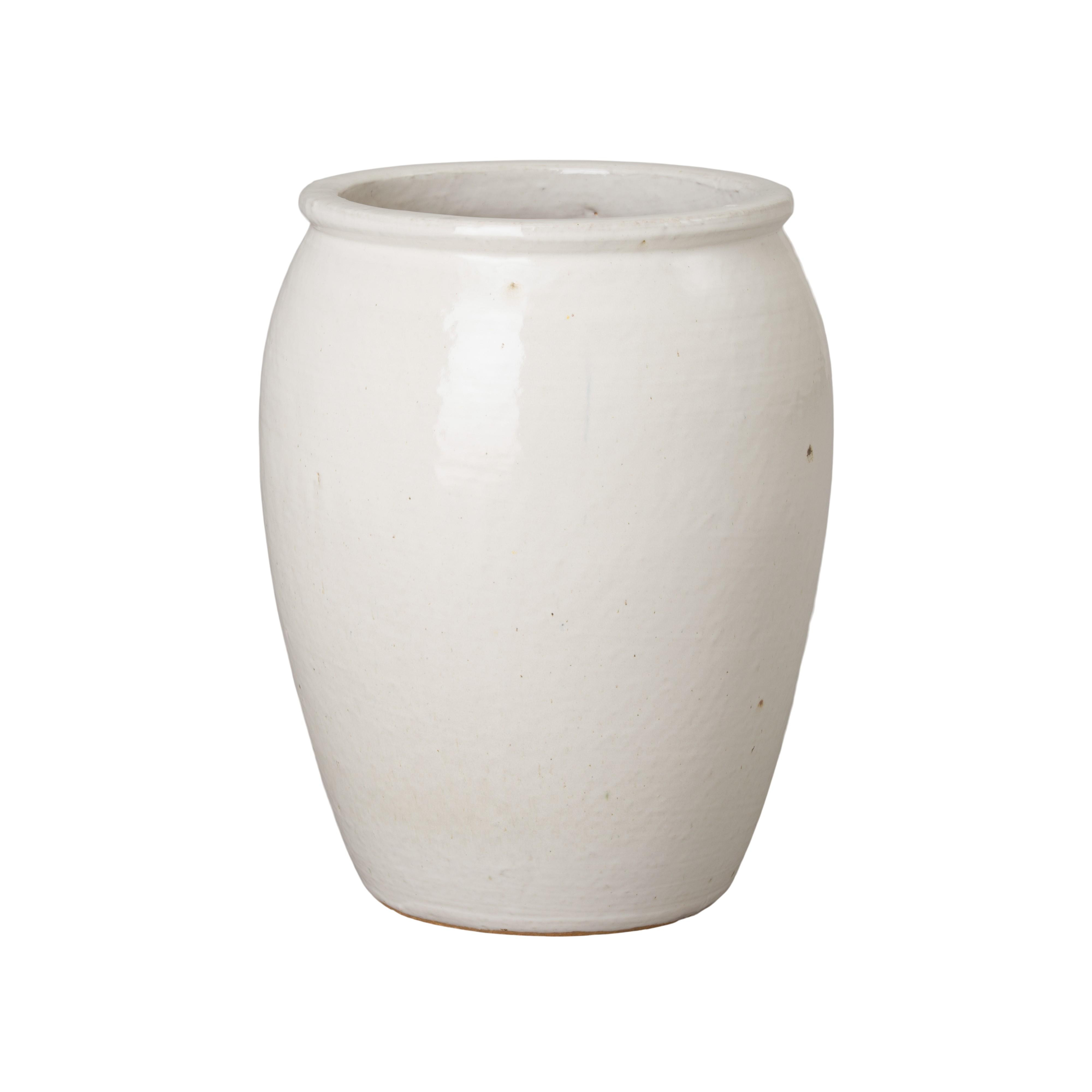 20 in. Tall Ceramic Planter