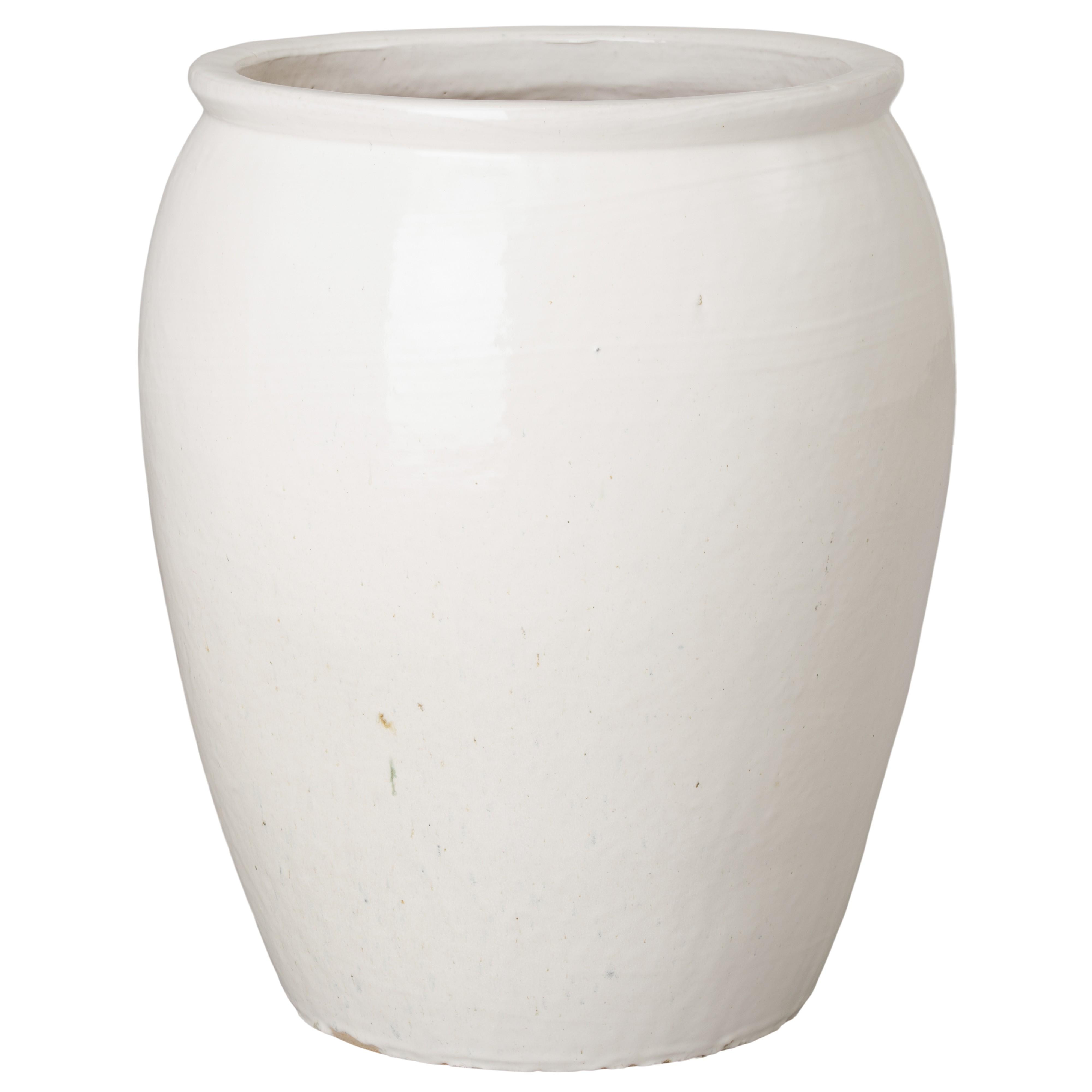 30 in. Tall Ceramic Planter