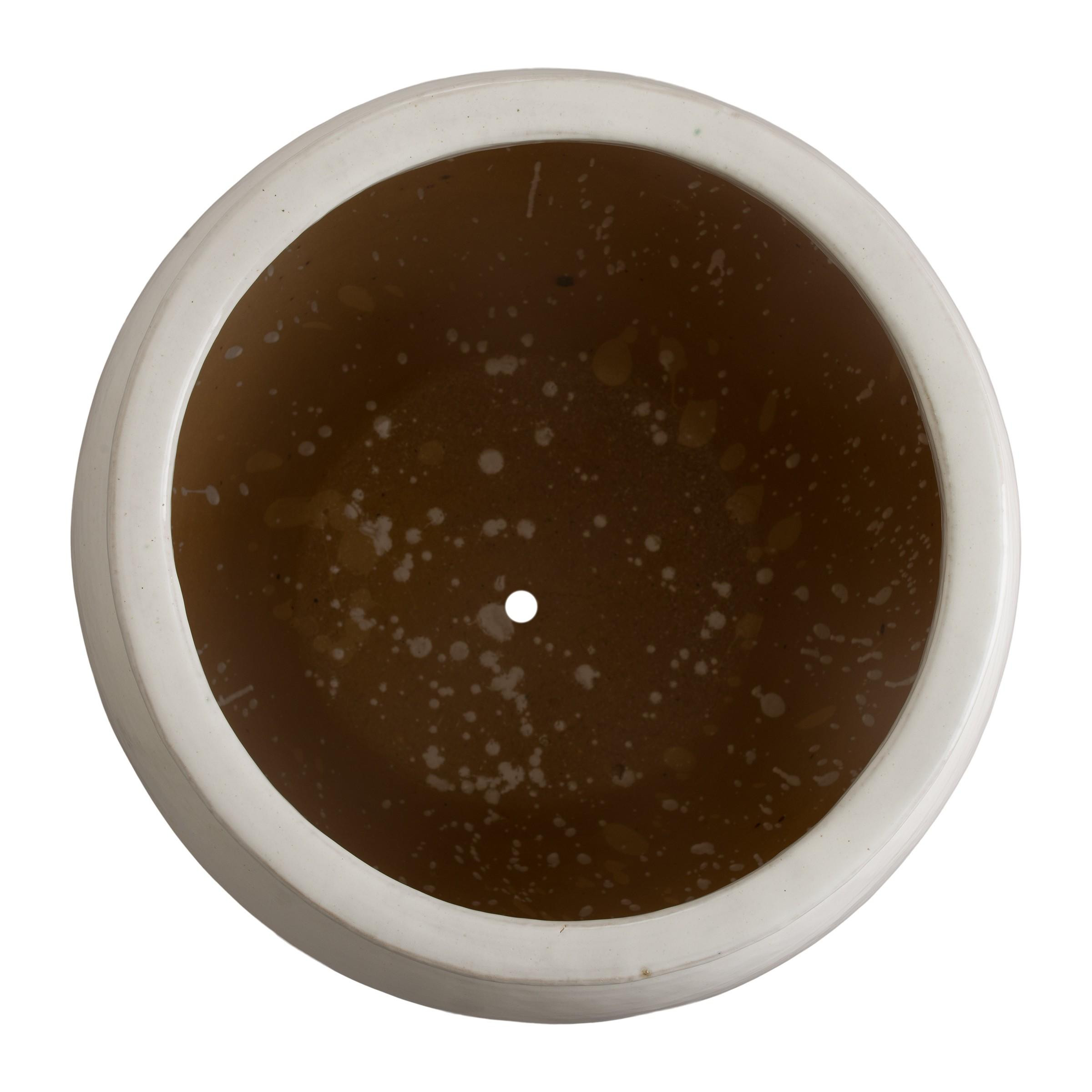 30 in. Tall Ceramic Planter
