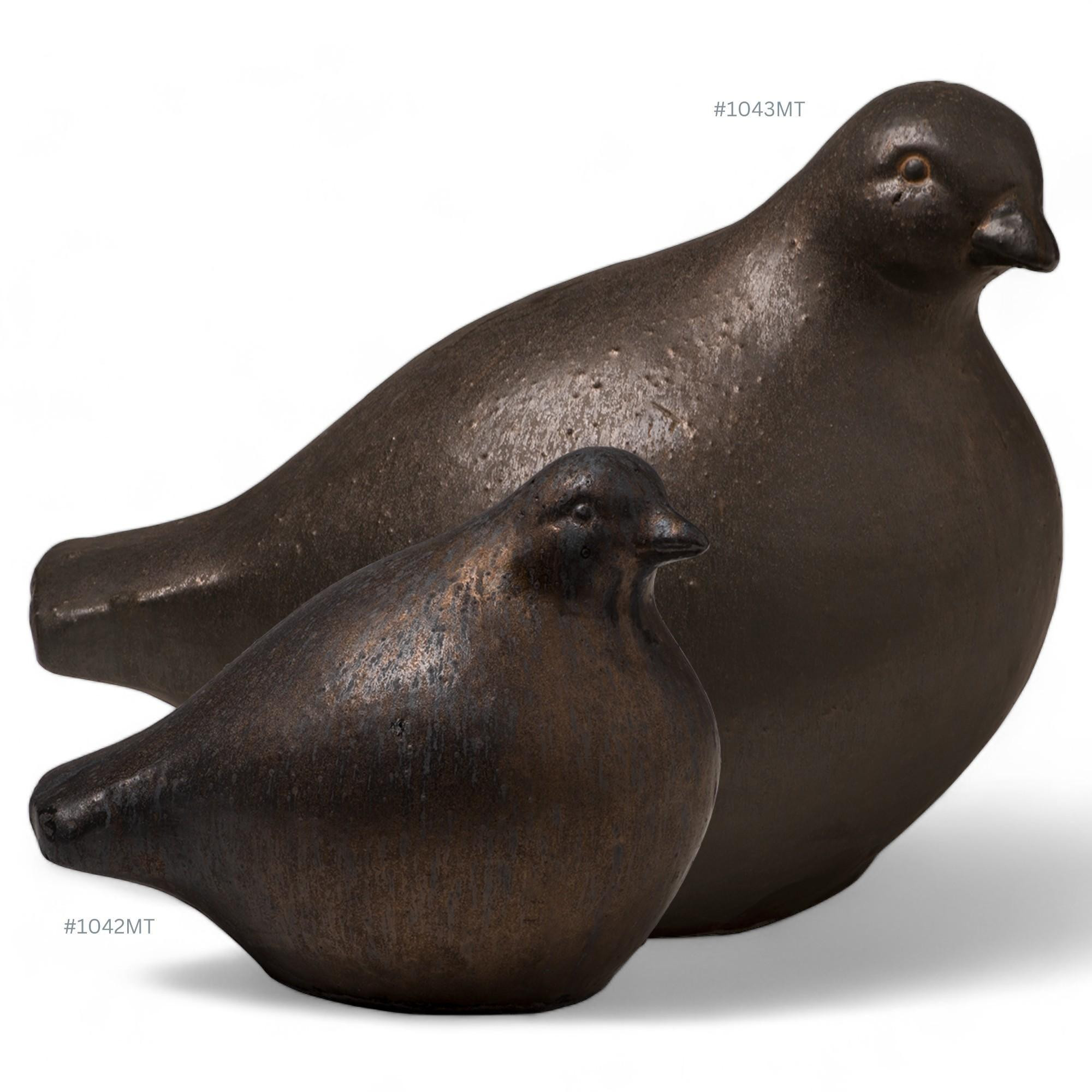 10 in. Quail Figurine