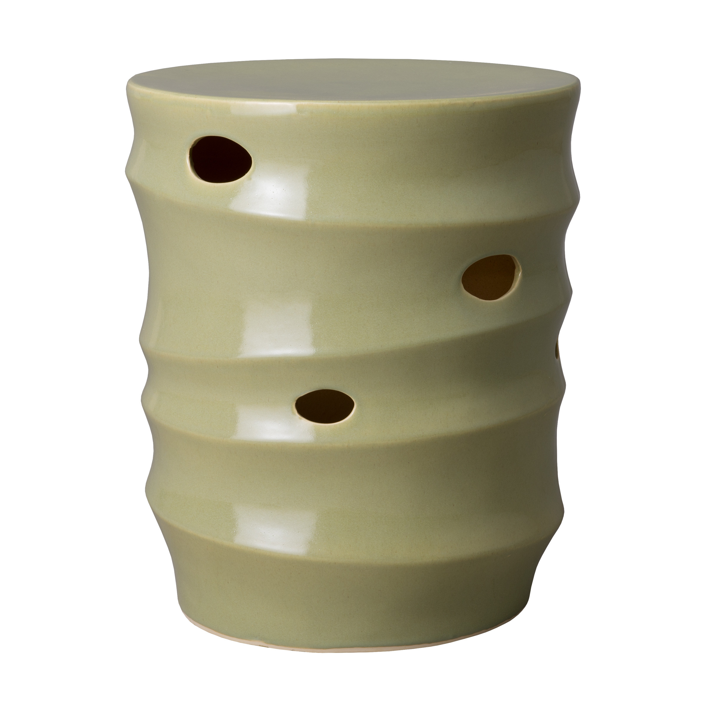 18 in. Caterpillar Garden Stool