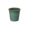 Pail 7 in. Green Kelp Ceramic Planter