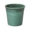 Pail 12 in. Green Kelp Ceramic Planter