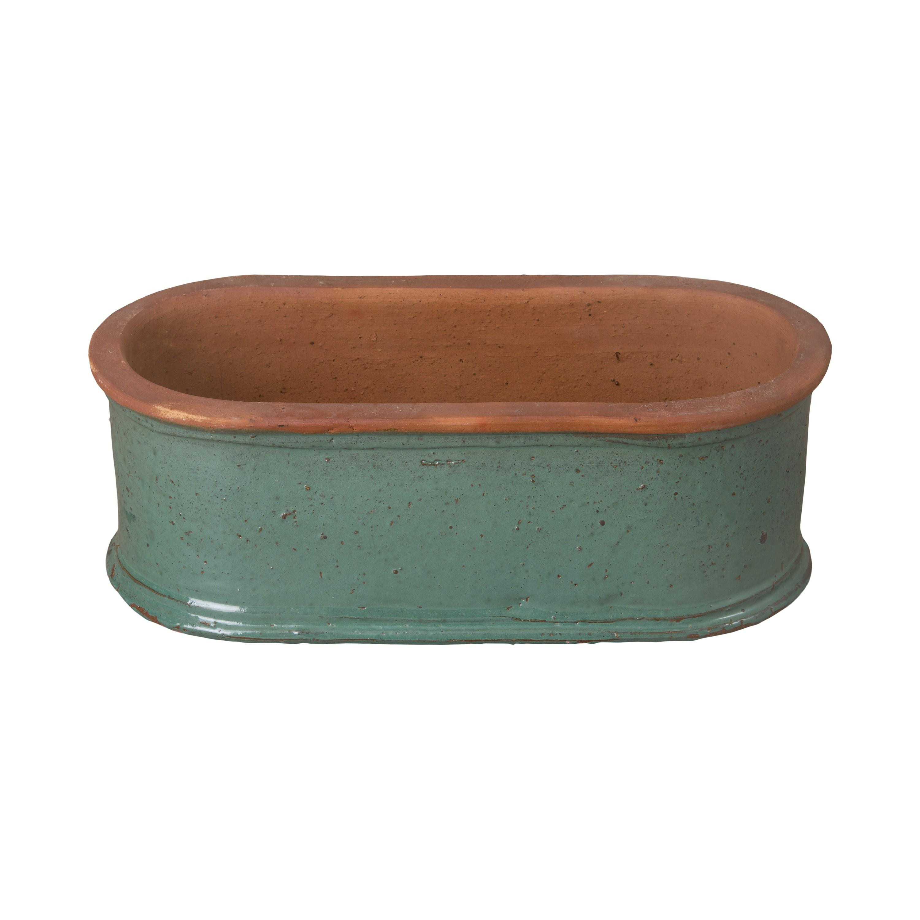 9 in. Oval Window Box Planter