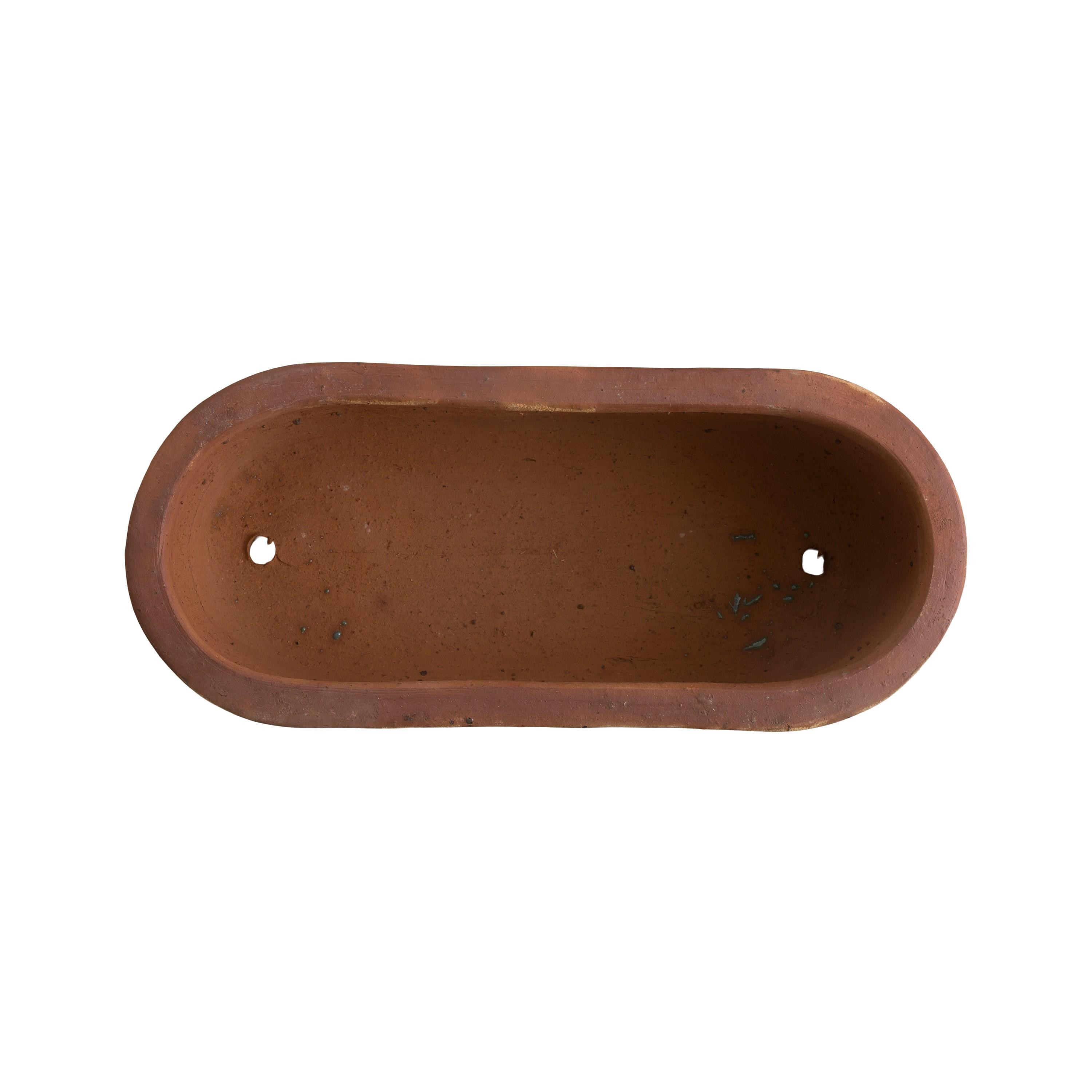 9 in. Oval Window Box Planter