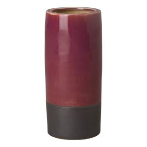 Two-Tone Eggplant Ceramic Umbrella Stand