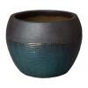 18 in. Round Net Ceramic Planter