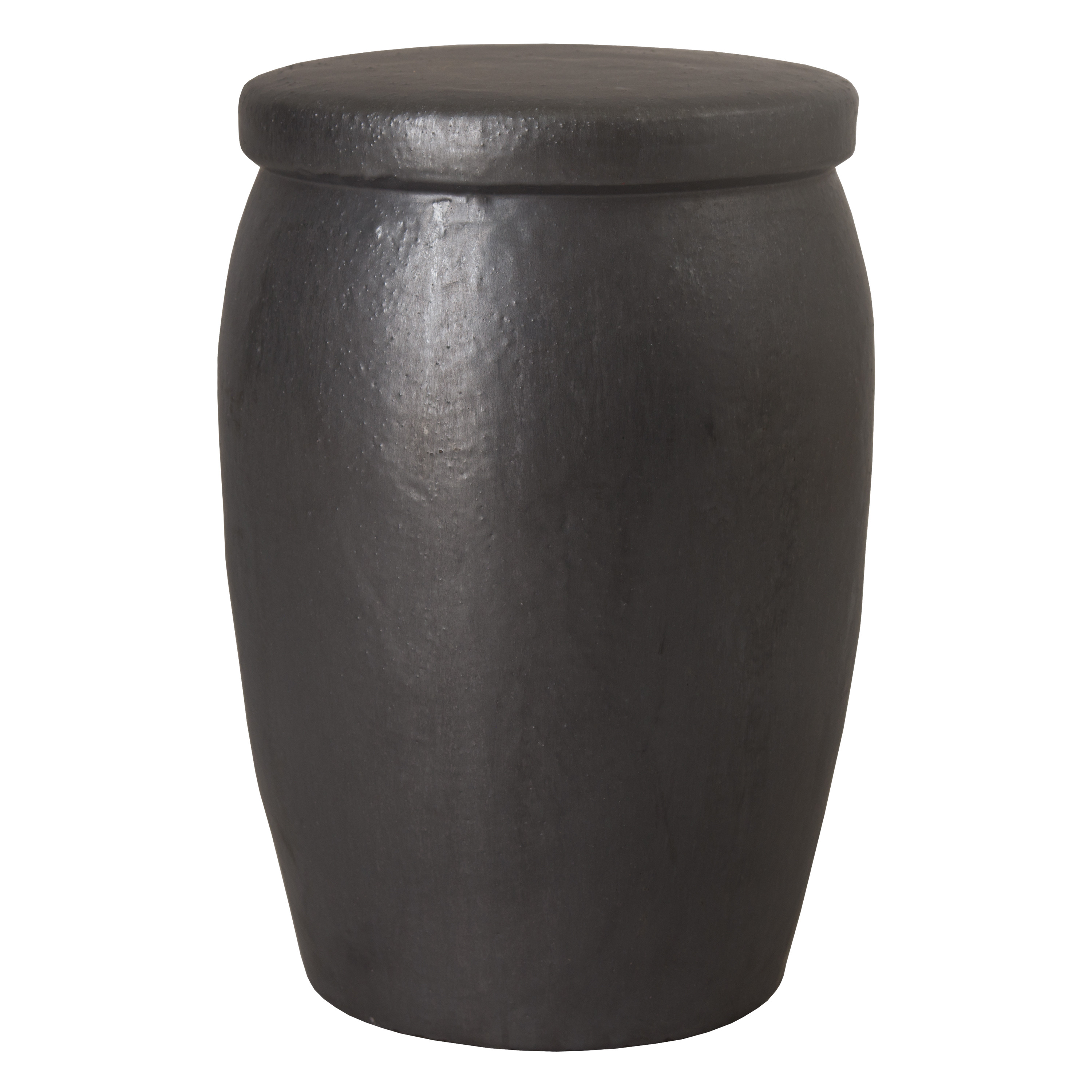 21 in. Drum Too Garden Stool