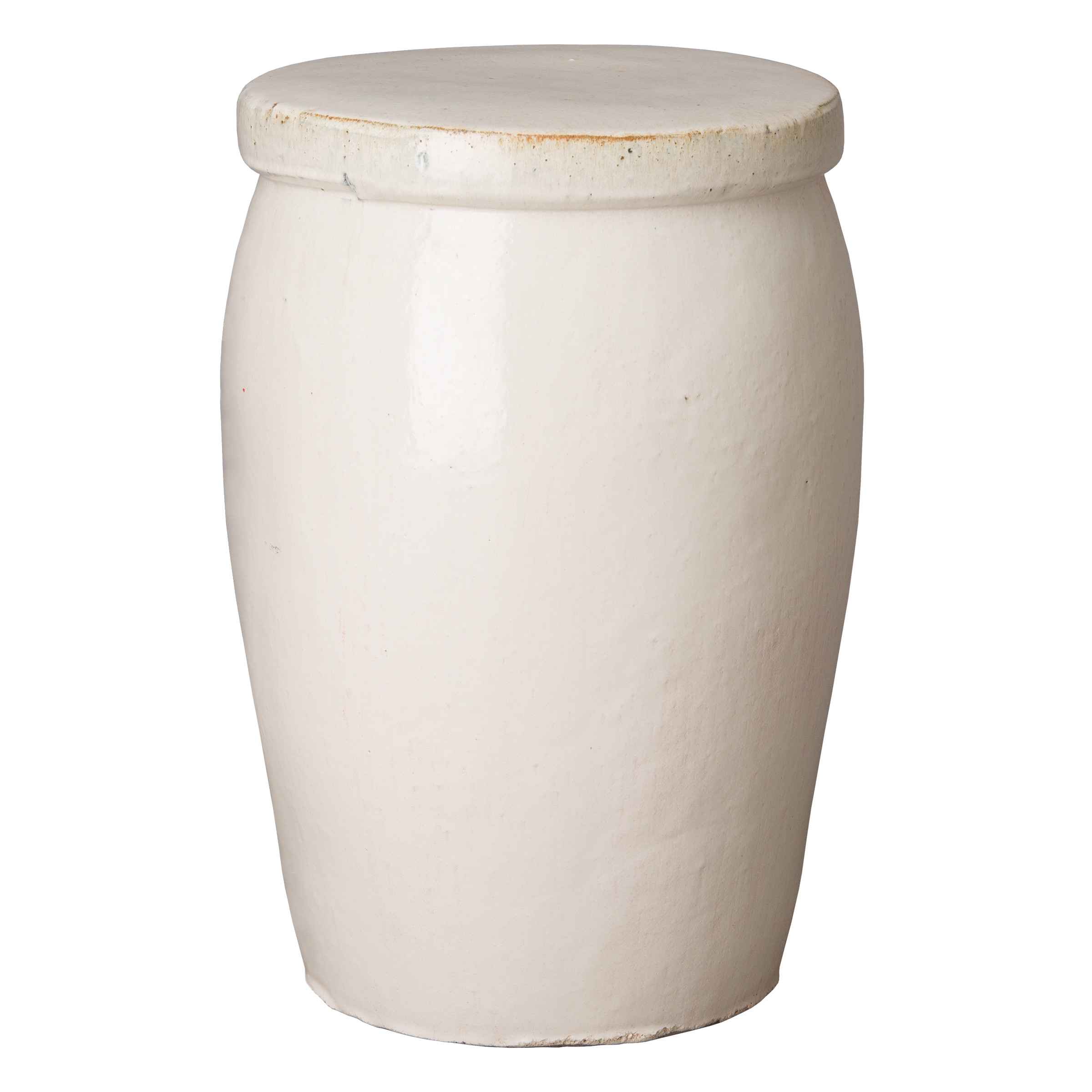 21 in. Drum Too Garden Stool