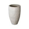 27 in. Tall Round Textured Pot
