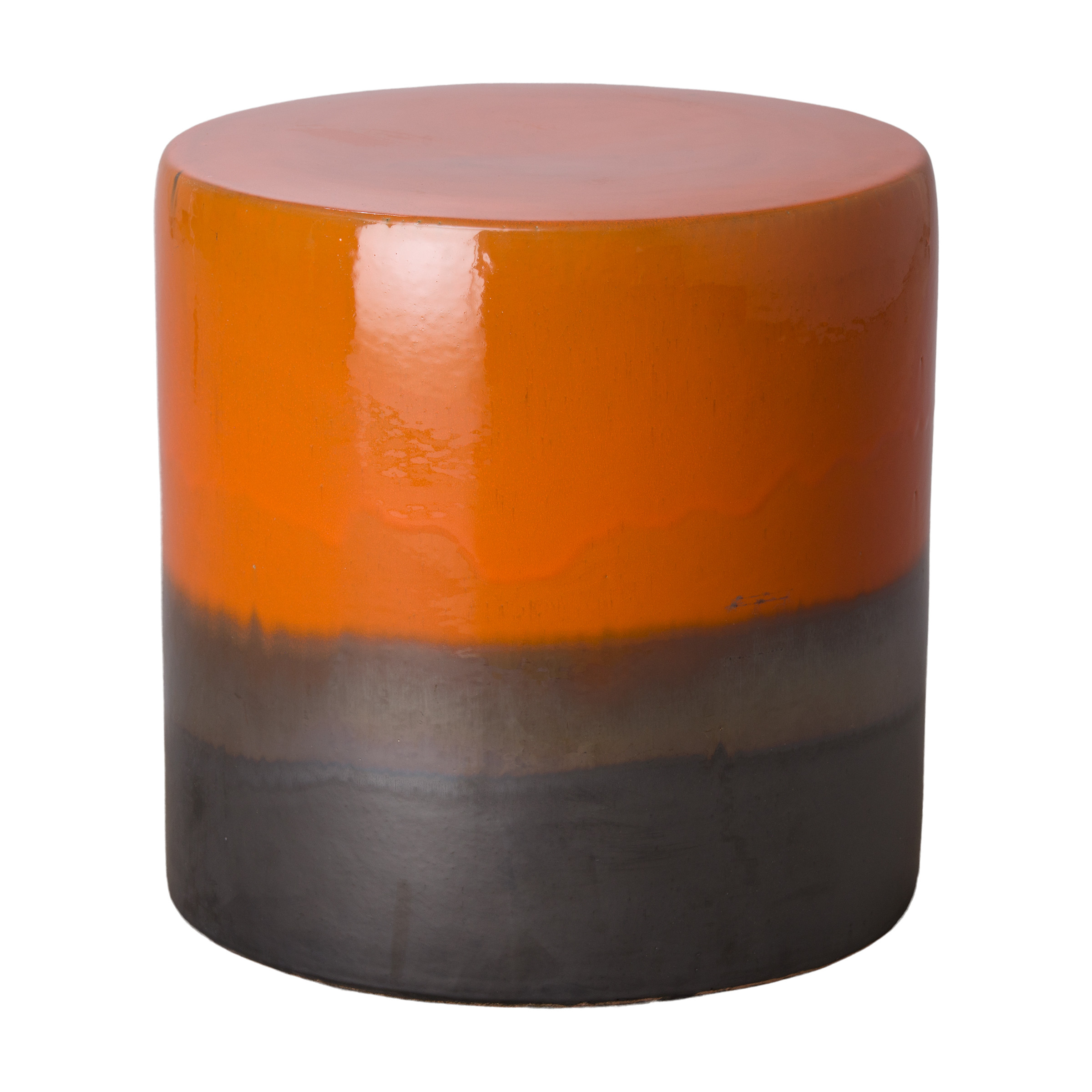 18 in. Wide Two-Tone Garden Stool