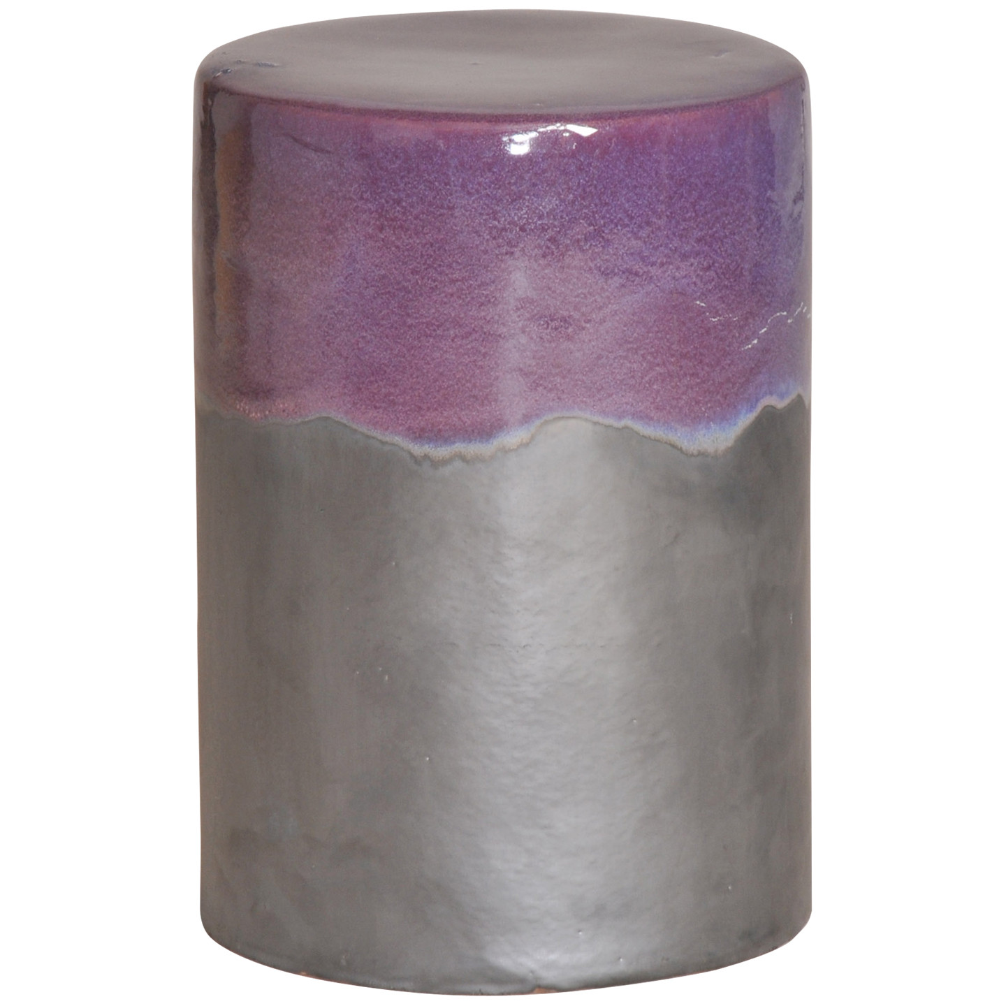 18 in. Two-Tone Garden Stool