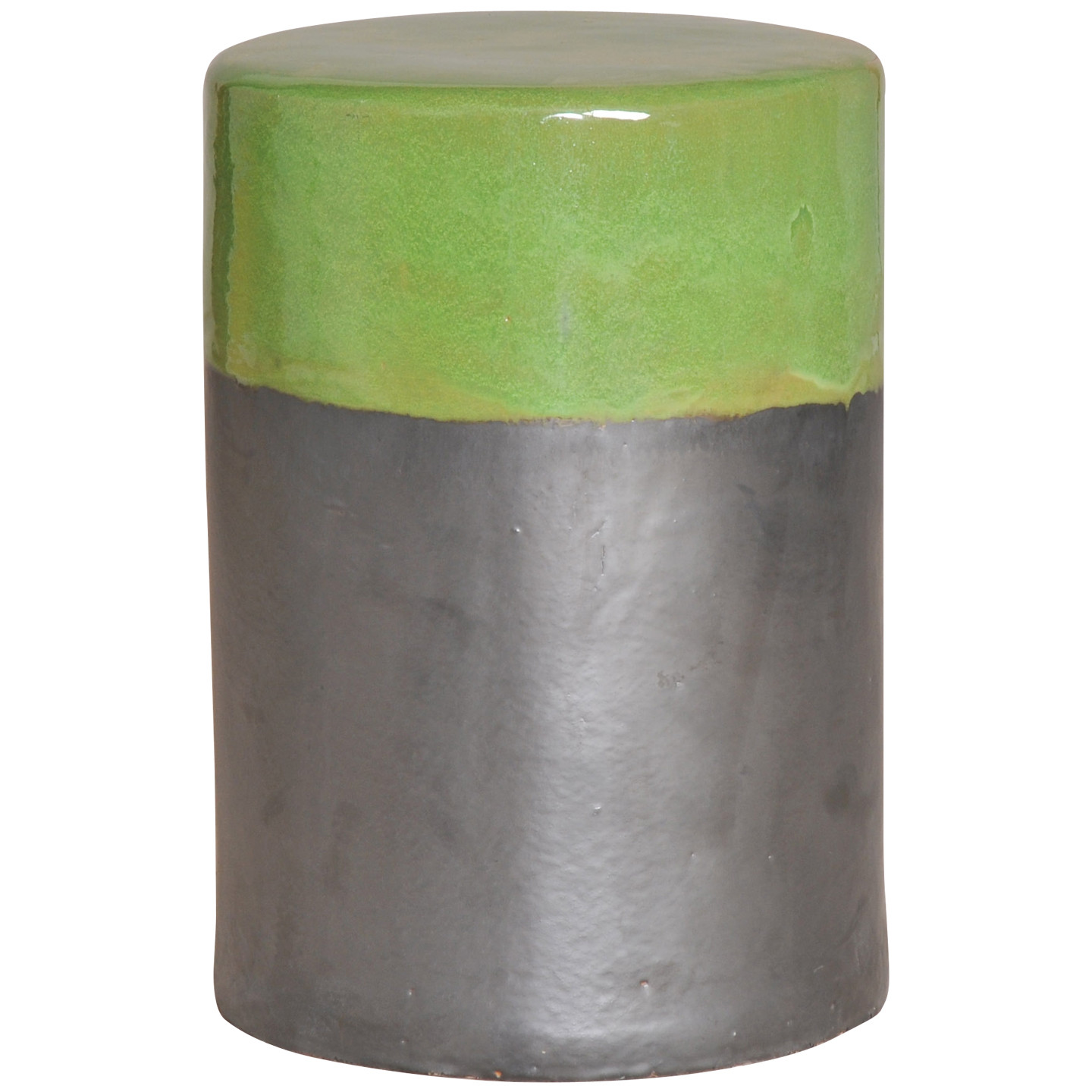 18 in. Two-Tone Garden Stool