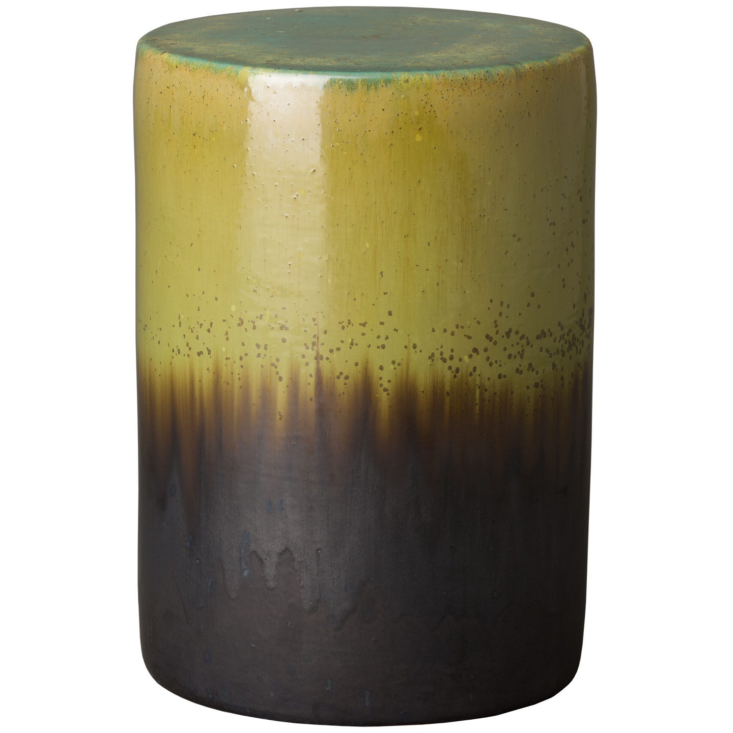 18 in. Two-Tone Garden Stool