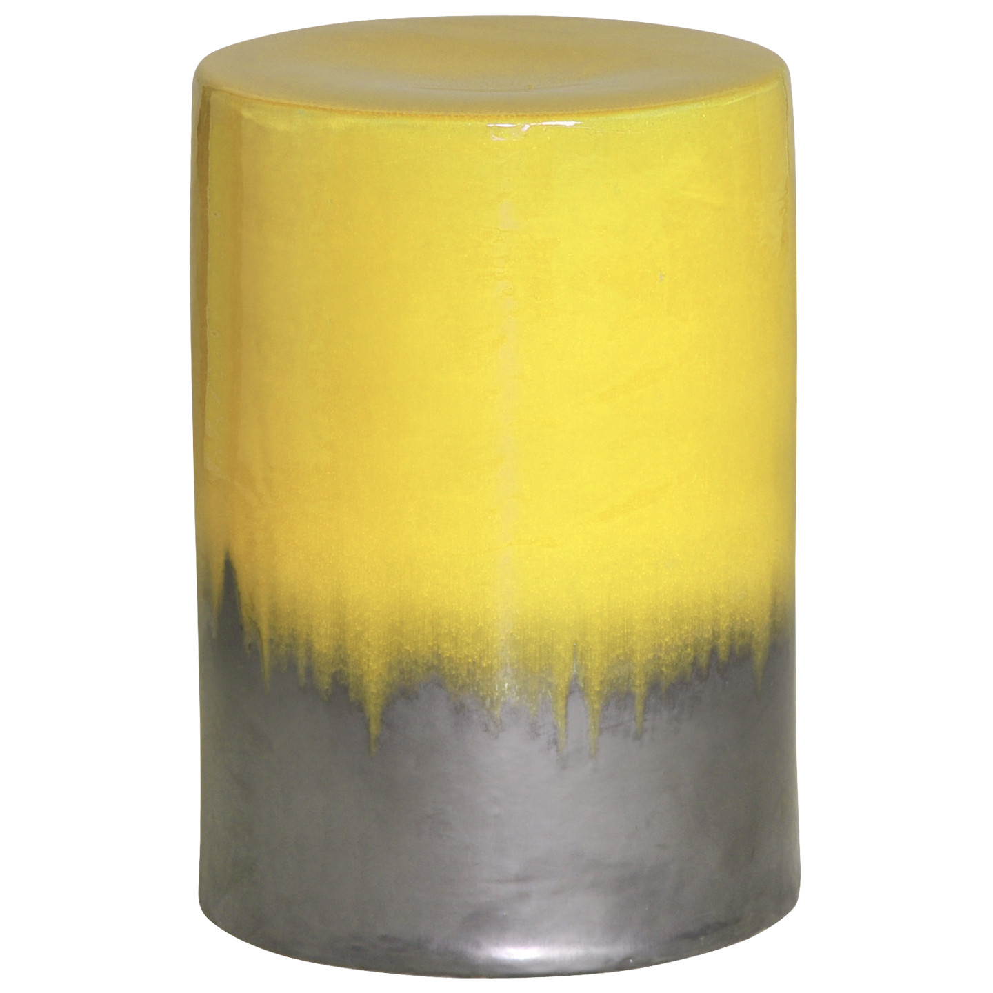 18 in. Two-Tone Garden Stool