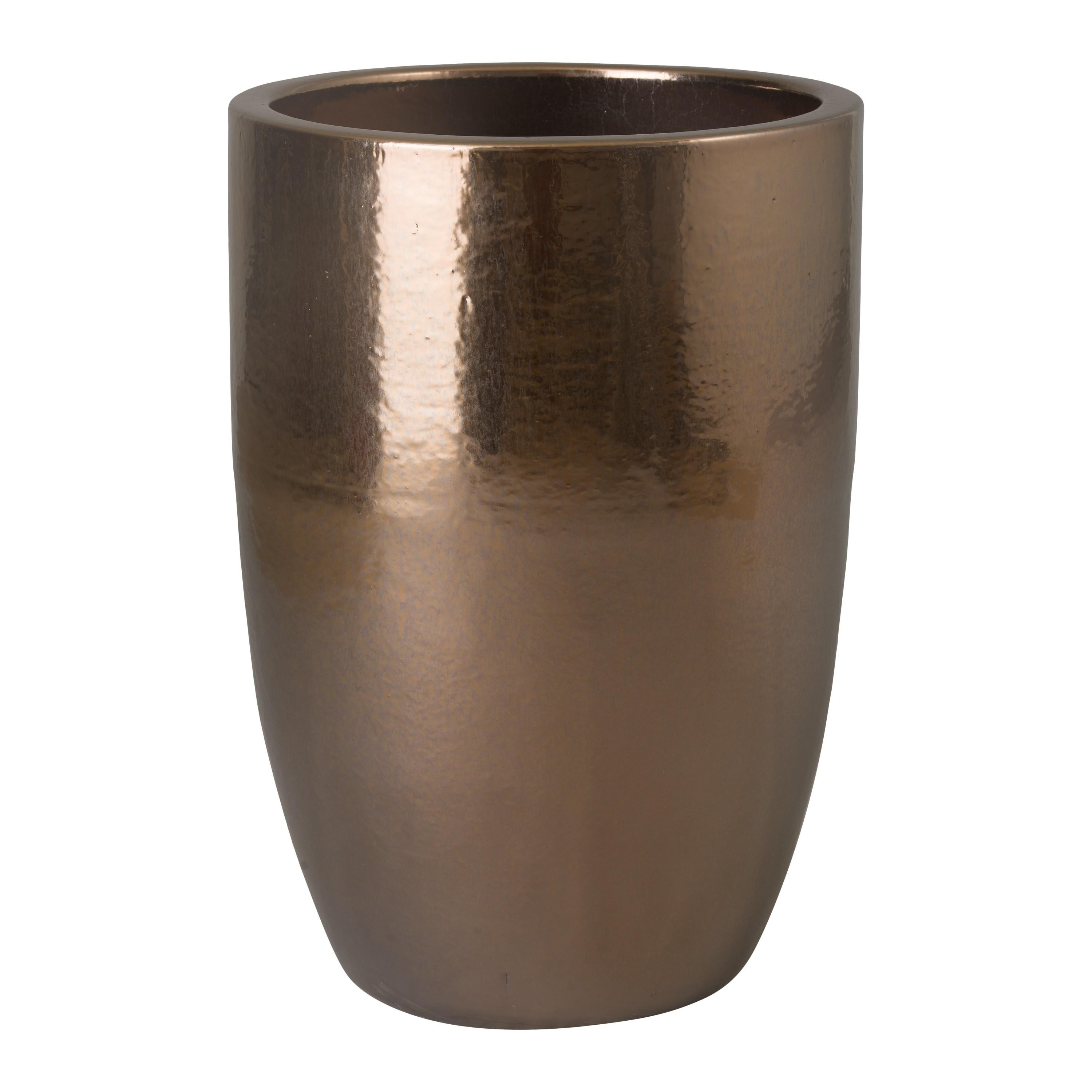 Large Tall Round Planter
